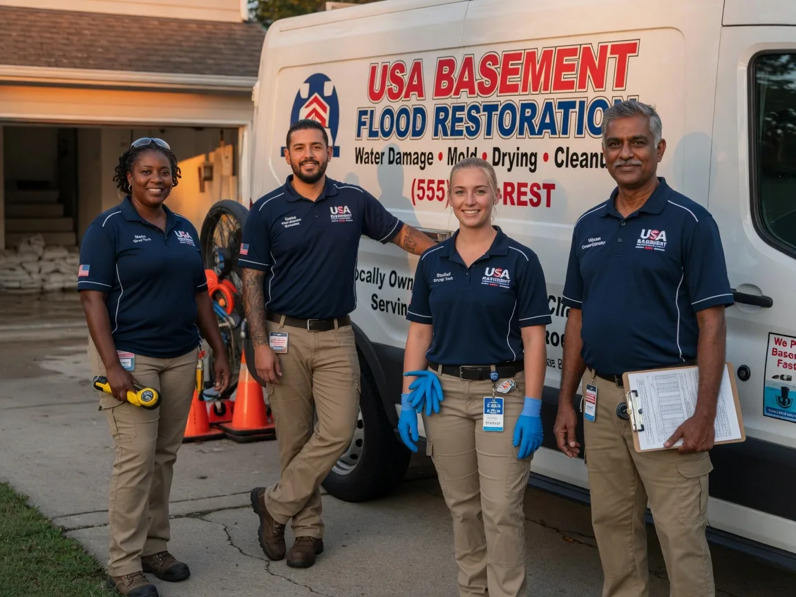 Basement Flood Cleanup company in Smithville, OH
